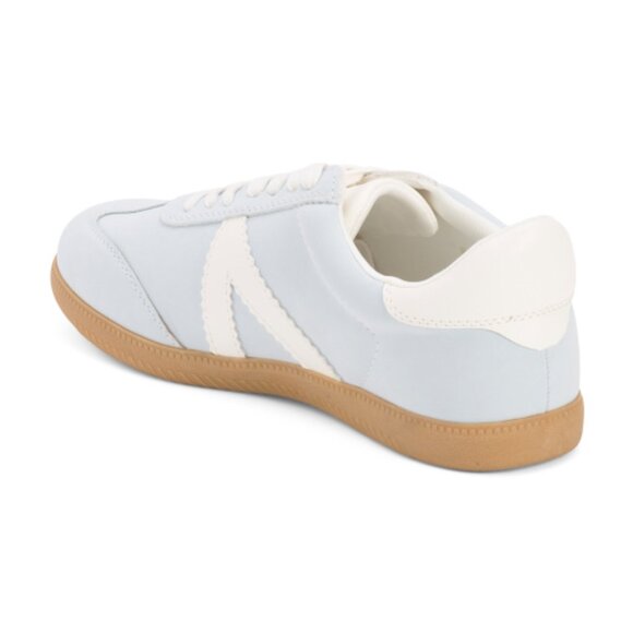 NEW MIA Klair Lace Up Sneakers Blue/white for women 257 1T6 - Picture 3 of 6